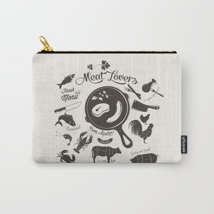 Meat Lovers Carry-All Pouch