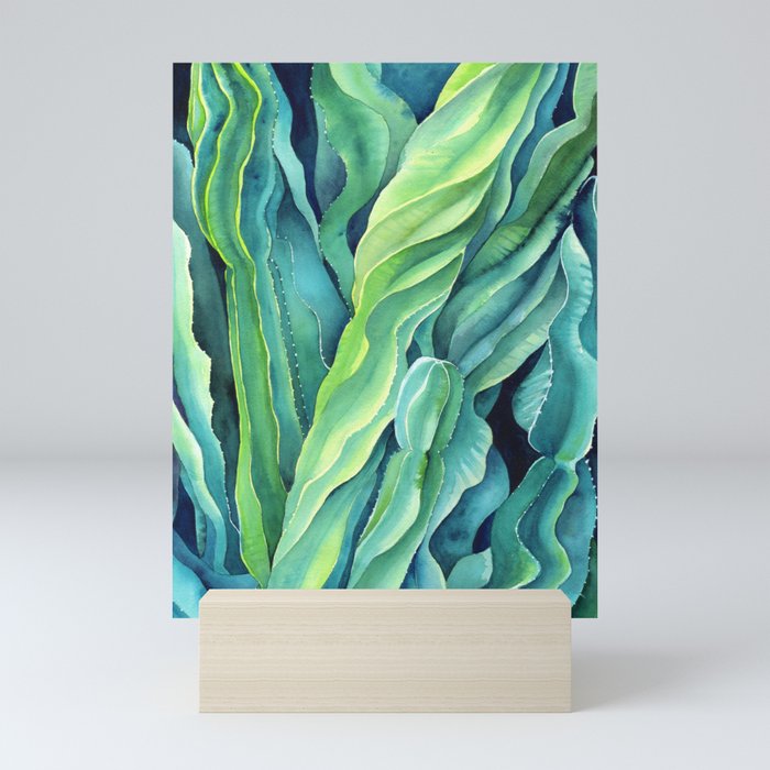 Euphorbia Cactus Mini Art Print