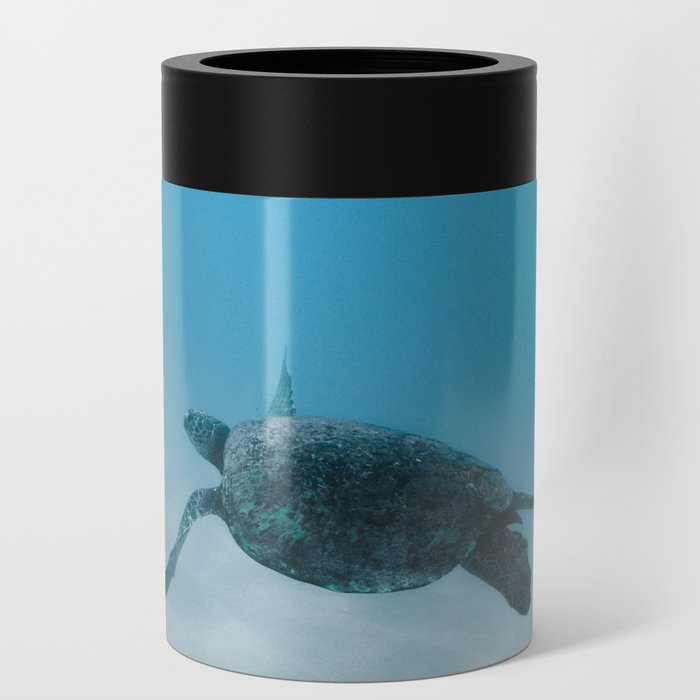 Turtle In The Sea Can Cooler
