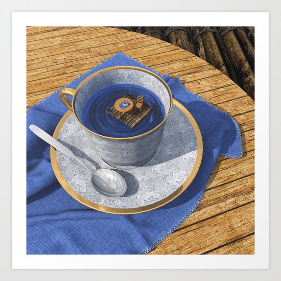 Infinitea Art Print