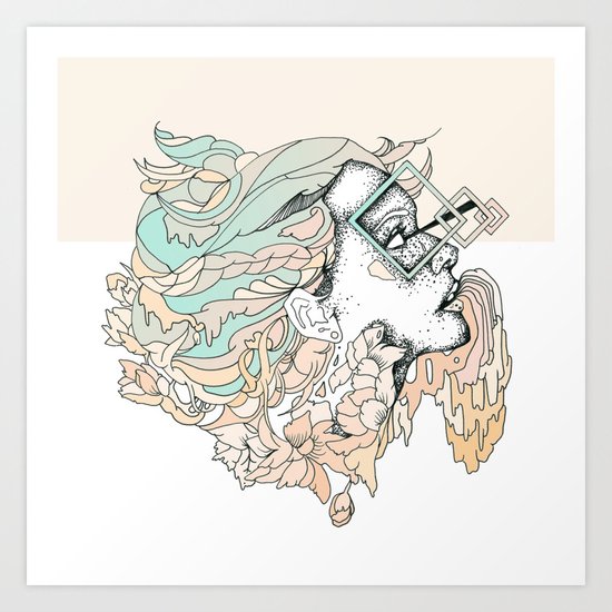 P L U M Art Print