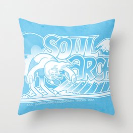 Soul arch Throw Pillow