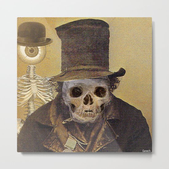 Marcel , Beau frère de Monsieur Bone Metal Print