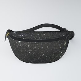 Space - Stars - Starry Night - Black - Universe - Deep Space Fanny Pack