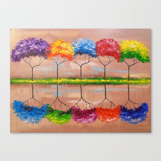 Every tree by its smell Canvas Print