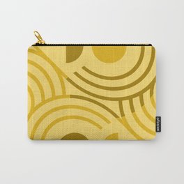 Golden Lion Absract Geometric Carry-All Pouch
