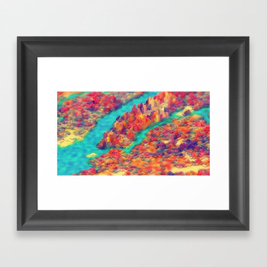 Lego New York Framed Art Print