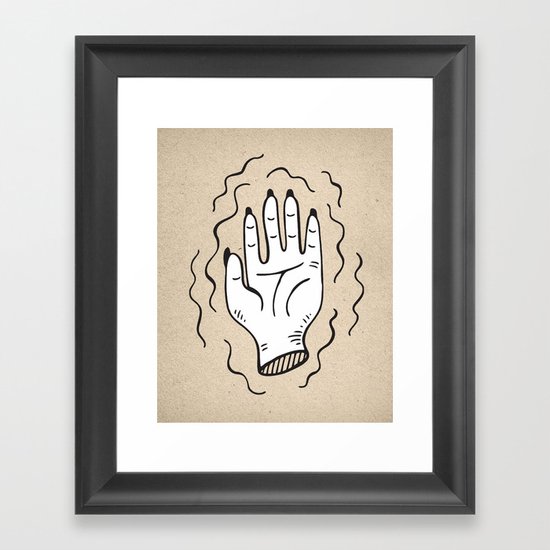 Handy Work Framed Art Print