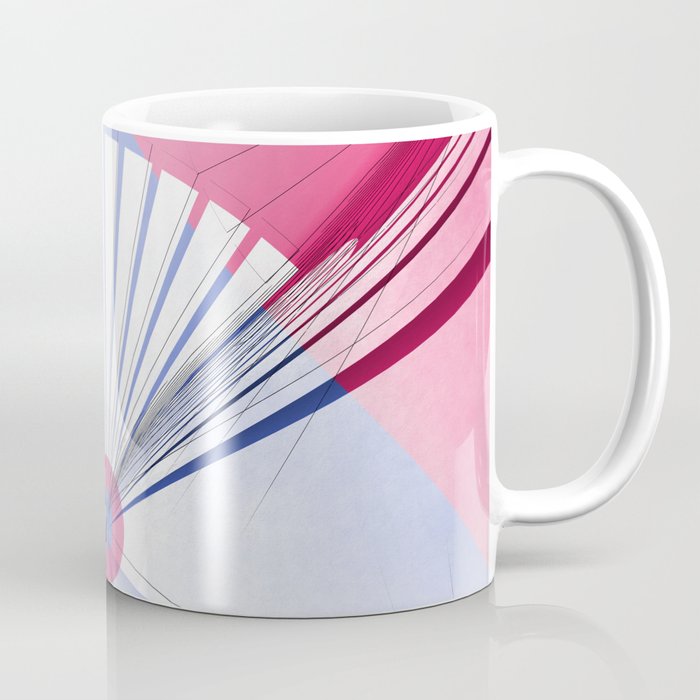 Pattern colors 2016 rose quarz and serenity blue Version 5 Coffee Mug