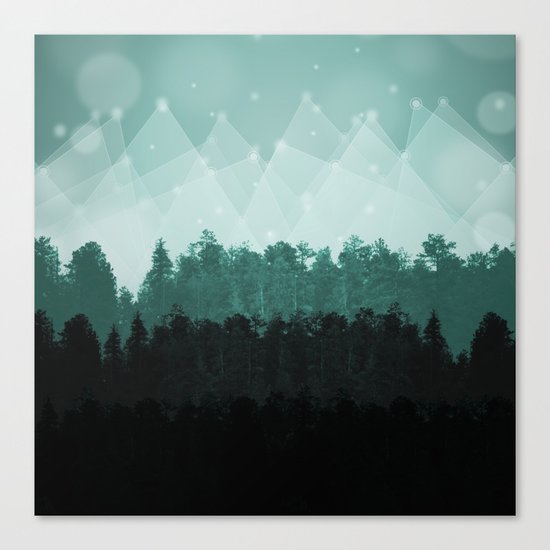 Forest Layers Canvas Print