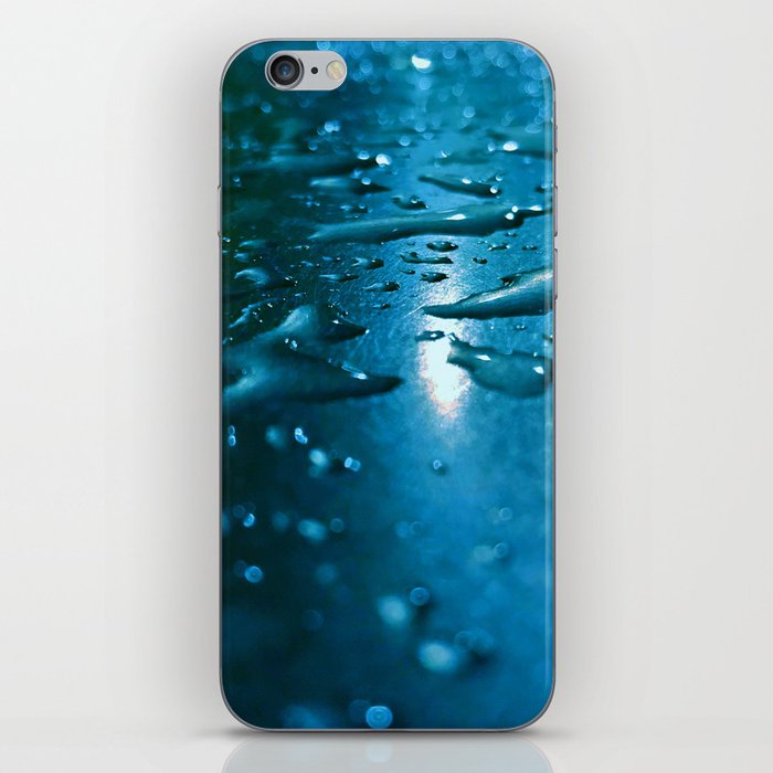 Electric Blue iPhone Skin