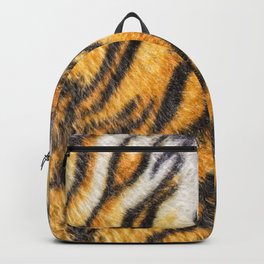 Tiger fur pattern Backpack