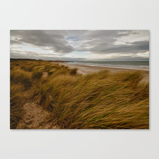 Bamburgh Beach Canvas Print