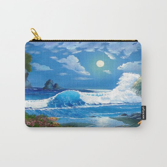 Sea Landspace Carry-All Pouch