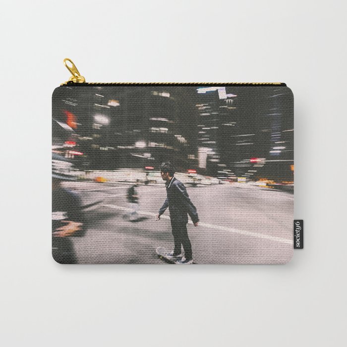 Skate in street 4 Carry-All Pouch
