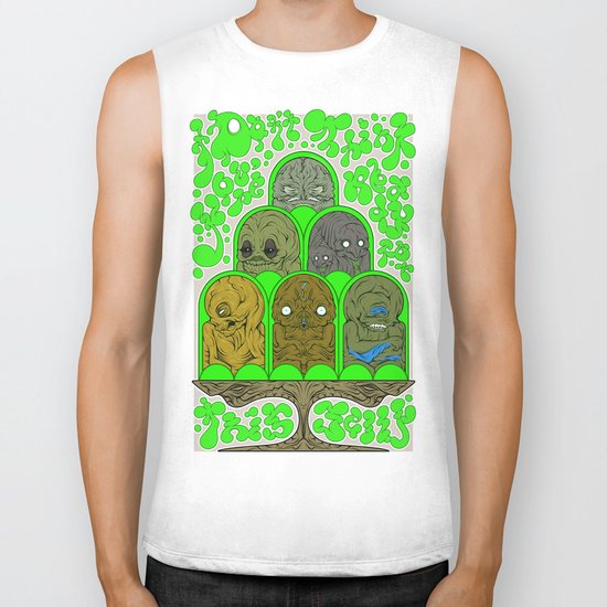 I Don't Think You're Ready for This Jelly Biker Tank