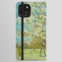 Vincent van Gogh "The pink peach tree" iPhone Wallet Case