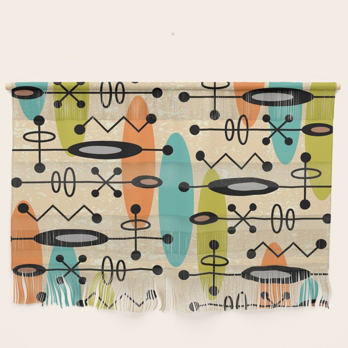 アート・デザイン・音楽 Mid-Century Modern: 1950s Vintage 50s & 60s Modern Architecture Interior Illustration