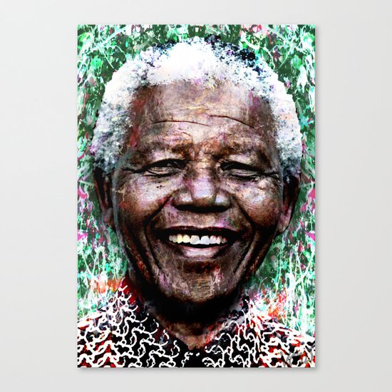 NELSON MANDELA Canvas Print