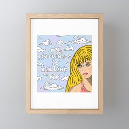 Justice for Our Girl Framed Mini Art Print