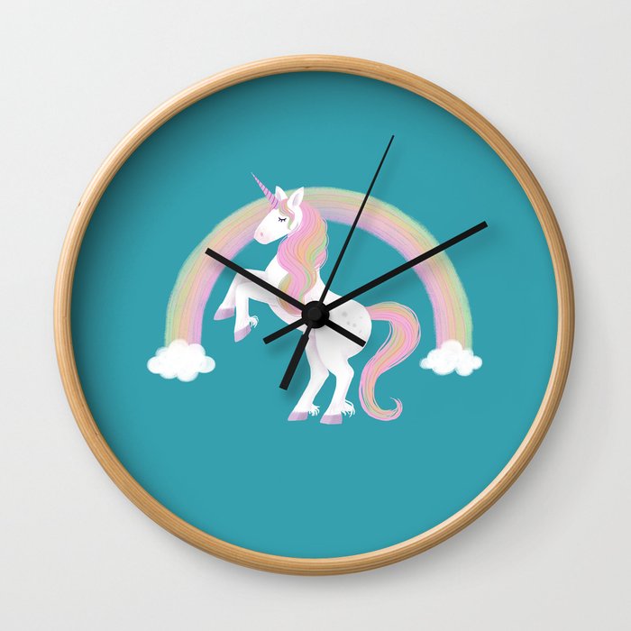 It's magic! Unicorn Wall Clock