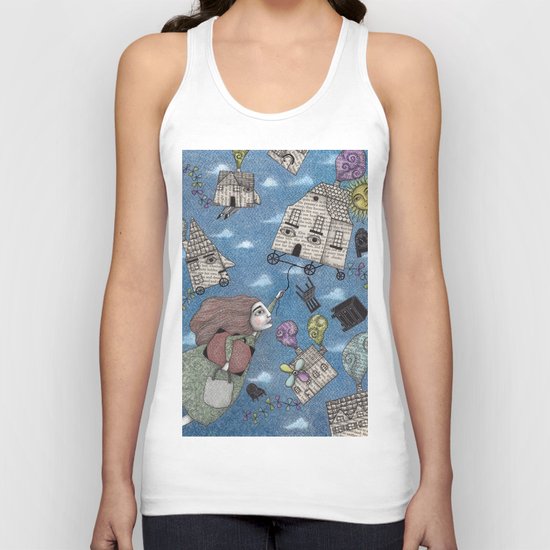 Moving Day Unisex Tank Top