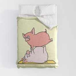 Acroyoga Pig Comforter