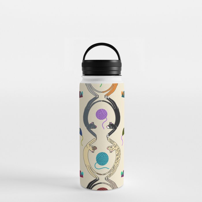 Play Time Cats Water Bottle