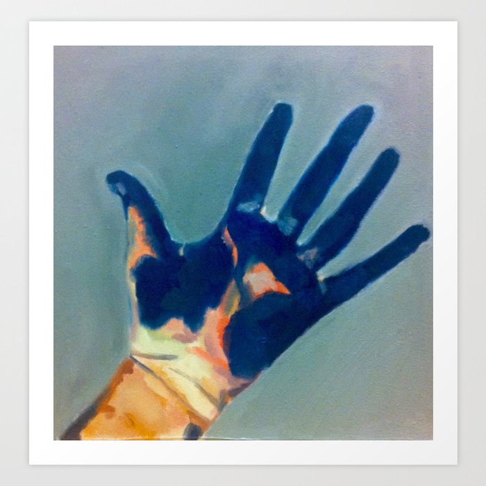 Elevation Art Print | Painting, Acrylic, Oil, Realism, Impressionism, Surrealism, Hands, Elevate, Help, Rise