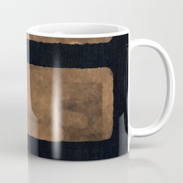 Painting Black Coffee Mug