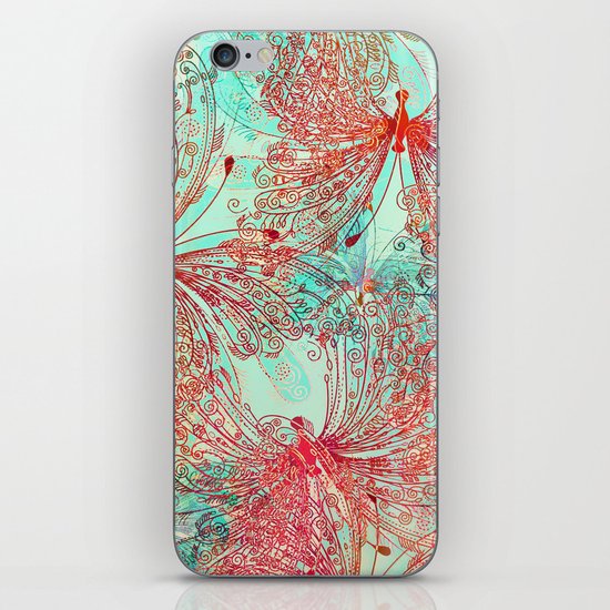 Butterfly Pattern iPhone & iPod Skin