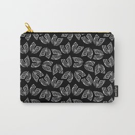 Lungs - White on Black Carry-All Pouch