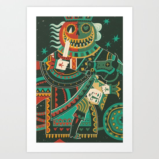 Jack of Hearts Art Print