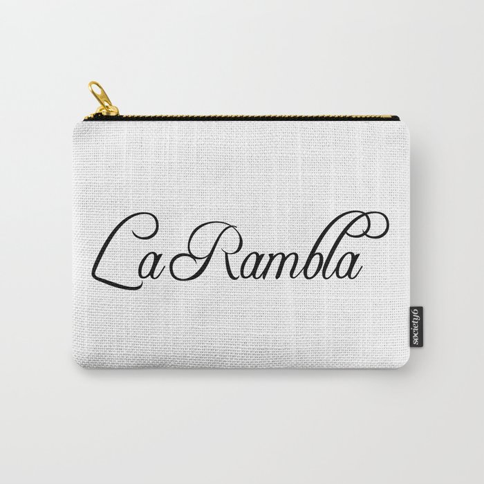 La Rambla Carry-All Pouch