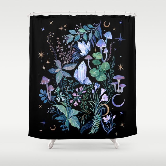 Mystical Garden Shower Curtain