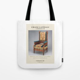 Vintage designer chair | Inspirational quote 26 Tote Bag