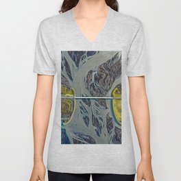 Iceland from the sky V Neck T Shirt