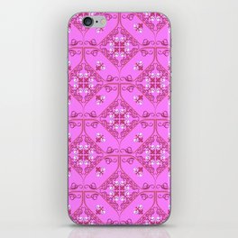 Sample  traditional ornament of the peoples and countries of Asia, in which saturated colors attract luck and wealth.  iPhone Skin