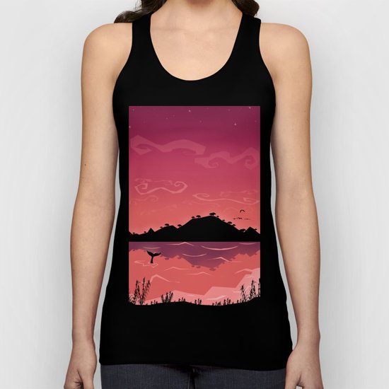 Perfect place for perfect love Unisex Tank Top