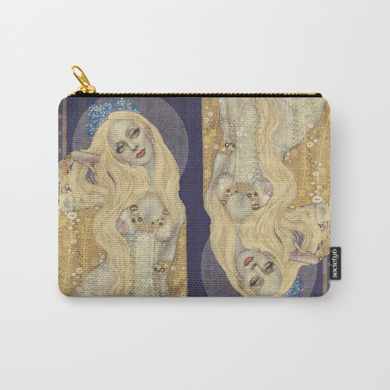 Golden Gown Carry-All Pouch