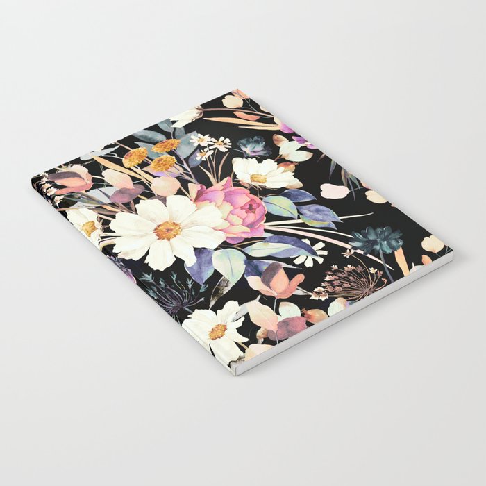 Dark lush meadow in bloom R6 Notebook