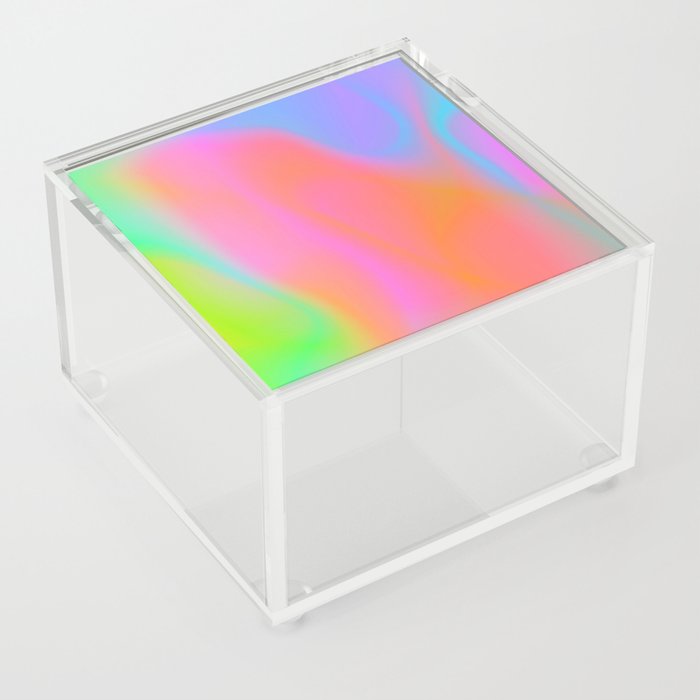 Neon Colors Acrylic Box