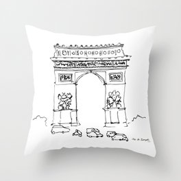 Arc De Triomphe Throw Pillows For Any Room Or Decor Style Society6