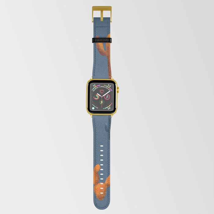 Cacti in the Moonlight Apple Watch Band