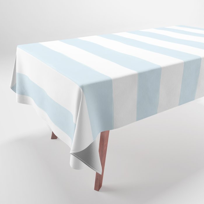 Blue Cabana Stripe Tablecloth