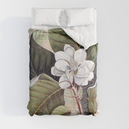 Vintage White Magnolia Comforter