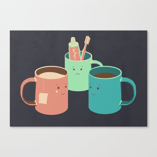 Mugs Canvas Print