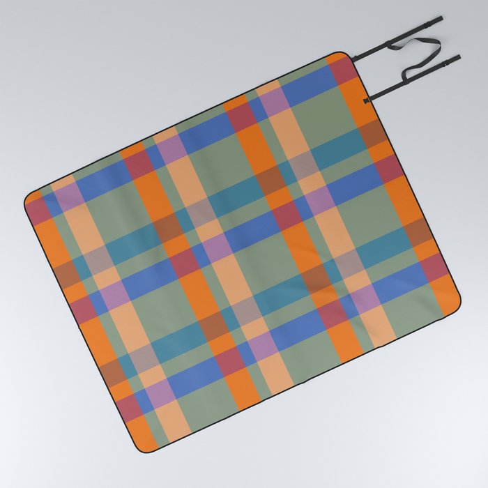 Colourful picnic blanket clearance