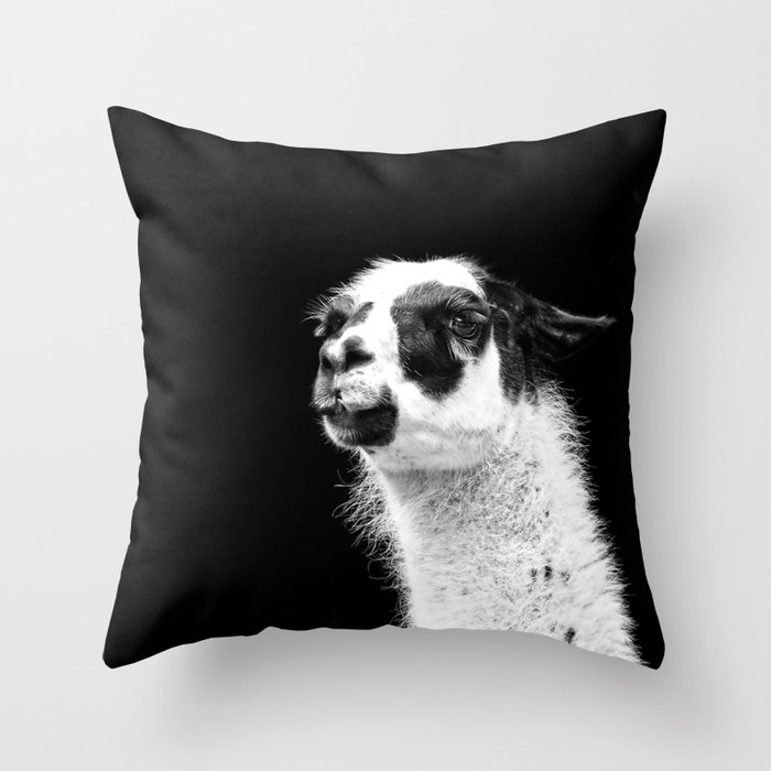 Lama Throw Pillow