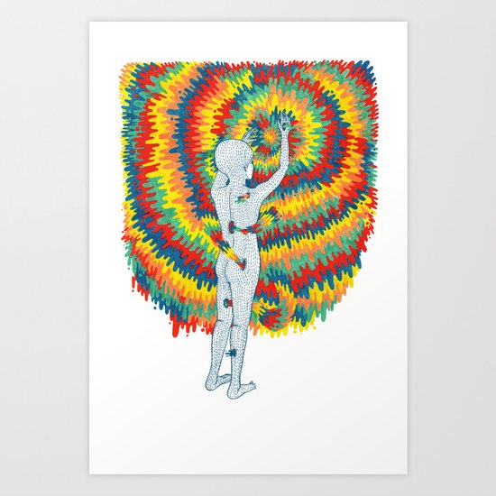 i...Cant help it. Art Print